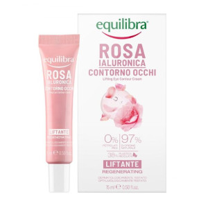 Equilibra Rosa Różany Krem liftingujący pod oczy z kwasem hialuronowym 15ml