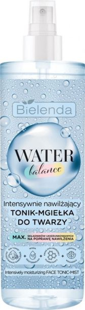 Bielenda Water Balance Intensywnie Nawilżający Tonik-Mgiełka do twarzy 200m