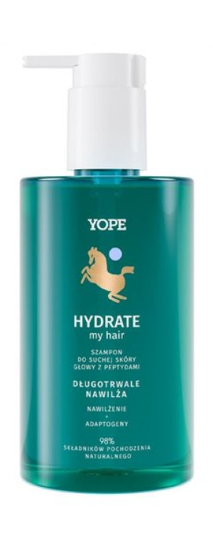 YOPE HYDRATE Szampon sucha skory glowy 300ml