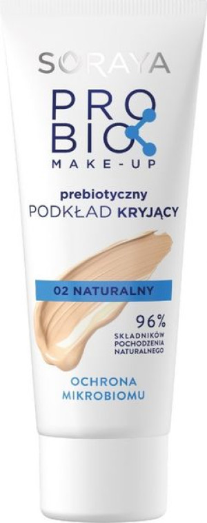 Soraya Probio Make-Up Prebiotyczny Podkład kryjący 02 naturalny - ochrona m