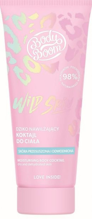 Body Boom Wild Skin Dziko Nawilżający Koktajl do ciała dla skóry przesuszon