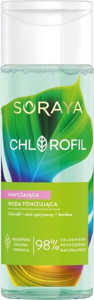 Soraya Chlorofil Nawilżająca Woda tonizująca do młodej cery 200ml