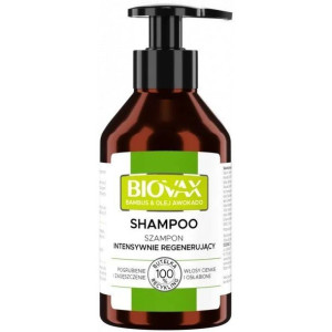 L`BIOTICA Biovax Szampon intensywnie regenerujący - Bambus+ Olej Avocado 20
