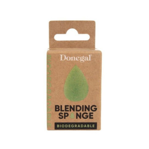 DONEGAL Gąbka do makijażu biodegradowalna - zielona (4347) 1szt