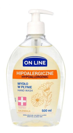 On Line Mydło w dozowniku Hipoalergiczne Calendula 500ml