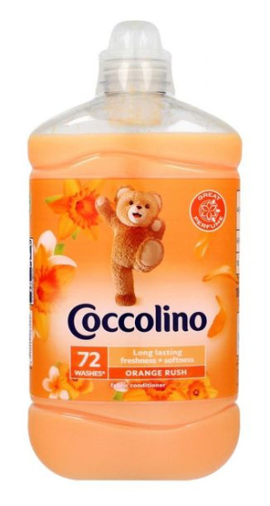 Coccolino Płyn do płukania tkanin Orange Rush 1800ml (72 prania)