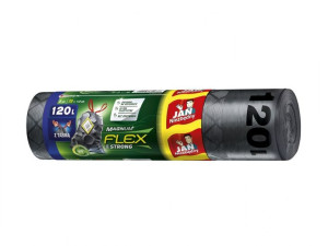 Sarantis Jan Niezbędny Worki na śmieci Magnum Flex&Strong z taśmą 120L 1op.