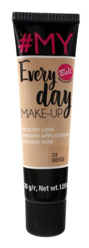 Bell #My Everyday Make-Up Podkład wyrównujący koloryt nr 03 Beige 30g