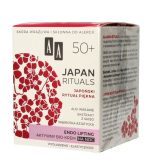 AA Japan Rituals 50+ Aktywny Bio-Krem na noc - endo lifting 50ml