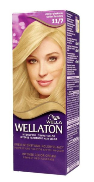 Wella Wellaton Krem intensywnie koloryzujący nr 11/7 Złocisty Piaskowiec 1o