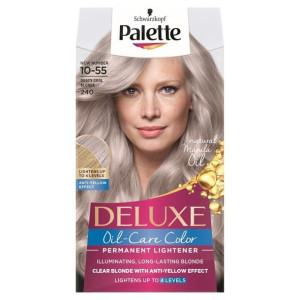 Palette Deluxe Farba do włosów permanentna nr 10-55 (240) Popielaty Chłodny