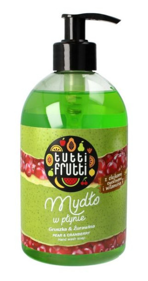 Farmona Tutti Frutti Mydło w płynie Gruszka & Żurawina 500ml