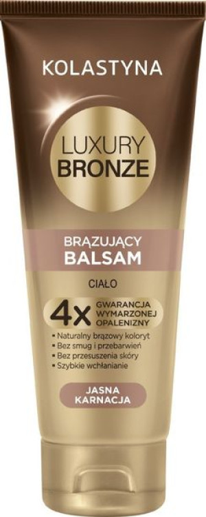 Kolastyna Luxury Bronze Balsam do ciała brązujący do jasnej karnacji 200ml