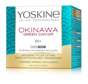 Yoskine Okinawa Green Caviar 60+ Krem wypełniający zmarszczki na dzień i no