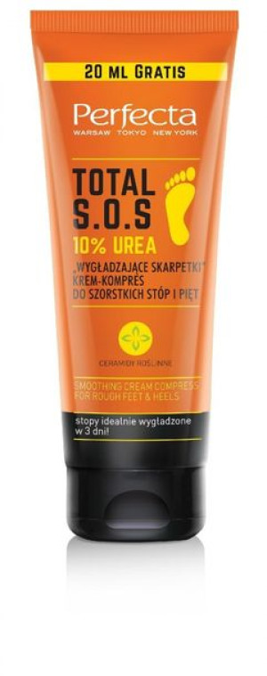 Perfecta Total S.O.S. Krem-kompres do szorstkich stóp i pięt "Wygładzające