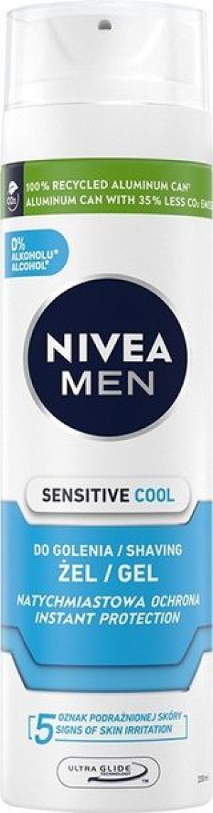 NIVEA MEN Żel do golenia chłodzący Sensitive Cool 200ml