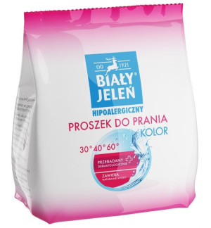 Biały Jeleń Proszek do prania hipoalergiczny Kolor 850g