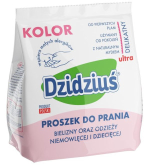 Dzidziuś Proszek do prania pieluszek, bielizny, odzieży niemowlęcej Kolor 8