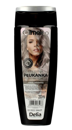 Delia Cosmetics Cameleo Płukanka do włosów srebrna z wodą jaśminową 200ml