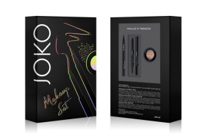Joko Makeup Set nr 2 Zestaw do makijażu (eyeliner+kredka do brwi+cień) 1op.