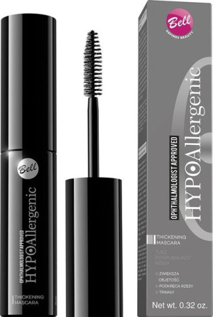Bell Hypoallergenic Tusz do rzęs Thickening pogrubiający - czarny 9g