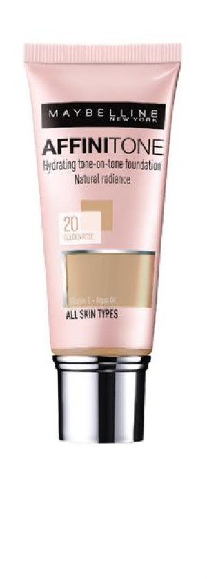 Maybelline Affinitone Podkład nr 20 Golden Rose - tuba 30ml