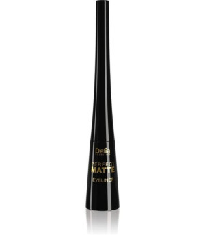 Delia Cosmetics Shape Master Eyeliner matowy w płynie Perfect Matte - Black