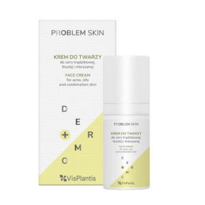 Vis Plantis Problem Skin Krem do twarzy - do cery trądzikowej,tłustej i mie