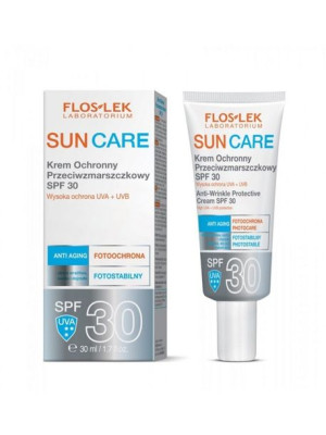 Floslek SUN CARE Krem ochronny przeciwzmarszczkowy SPF 30 30 ml