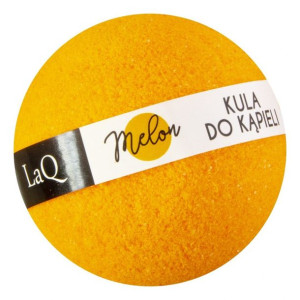 LaQ Kula musująca do kąpieli Melon - pomarańczowa 100g