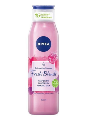 Nivea Fresh Blends Żel pod prysznic odświeżający Malina & Borówka & Mleczko