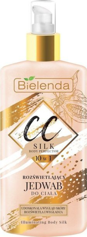 Bielenda CC Body Perfector 10w1 Silk Jedwab do ciała rozświetlający 150ml