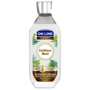On Line Senses Kremowy Żel pod prysznic Caribbean Mood 500ml