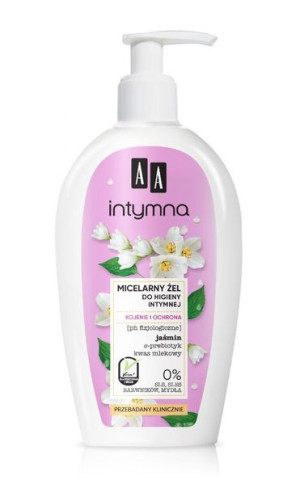 AA Intymna Żel micelarny do higieny intymnej kojenie i ochrona Jaśmin 300ml