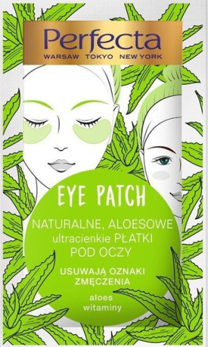 Perfecta Eye Patch Naturalne Aloesowe Płatki pod oczy 1op.-2szt