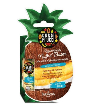 Farmona Tutti Frutti Balsam do ust regenerujący Ananas & Kokos 12ml