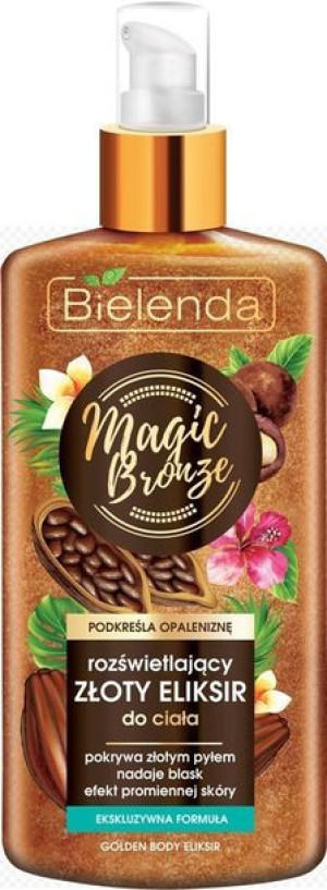 Bielenda Magic Bronze Rozświetlający Złoty Eliksir do ciała, 150ml