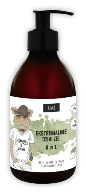 LaQ Ekstremalnie Dziki Żel dla mężczyzn 8w1 300ml
