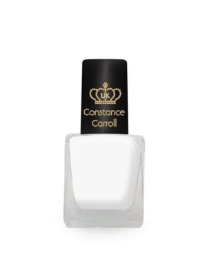 Constance Carroll Lakier do paznokci z winylem nr 02 Snow 5ml - mini