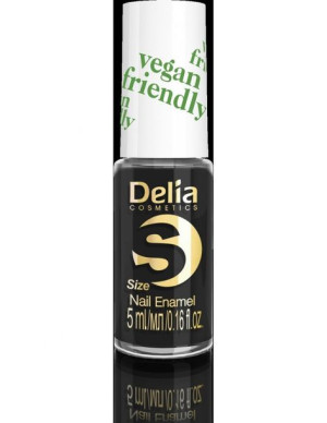 Delia Cosmetics Vegan Friendly Emalia do paznokci Size S nr 231 Black Orchi