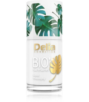Delia Cosmetics Bio Green Philosophy Lakier do paznokci nr 602 White 11ml