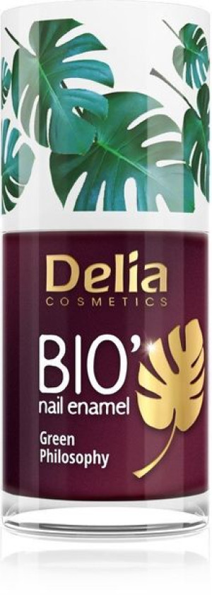 Delia Cosmetics Bio Green Philosophy Lakier do paznokci nr 614 Plum 11ml