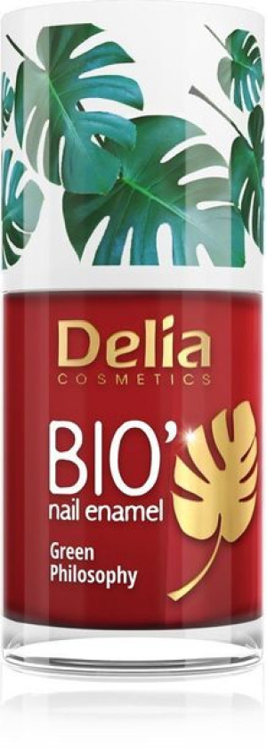 Delia Cosmetics Bio Green Philosophy Lakier do paznokci nr 615 Strawberry 1