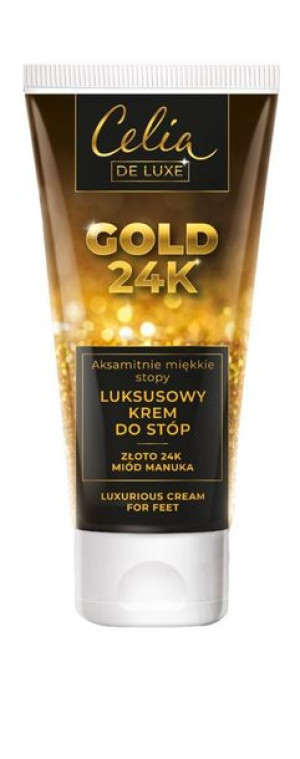 Celia Gold 24K Luksusowy Krem do stóp 80ml