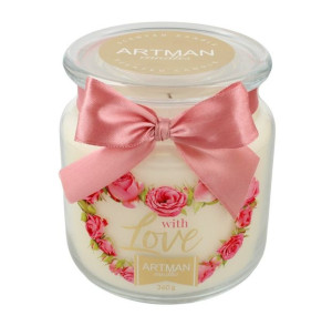 ARTMAN Świeca zapachowa With Love słoik mały 1szt-360g