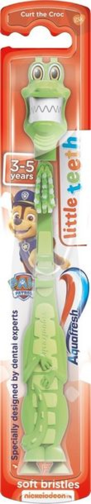 Aquafresh Szczoteczka do zębów dla dzieci Little Teeth 3-5 lat Psi Patrol 1
