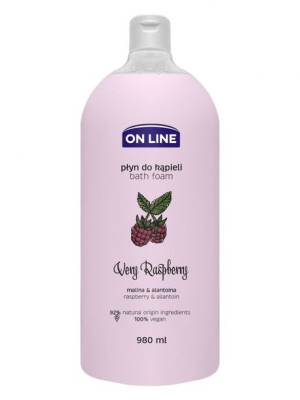 On Line Płyn do kąpieli Very Raspberry 980ml