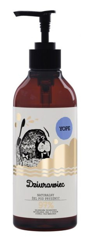 YOPE Naturalny Żel pod prysznic DZIURAWIEC 400ml