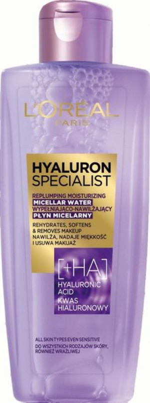 Loreal Hyaluron Specjalist Płyn micelarny do demakijażu 200ml