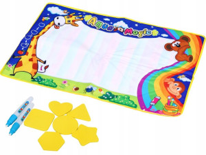 MATA WODNA + wzory do rysowania + piankowe puzzle